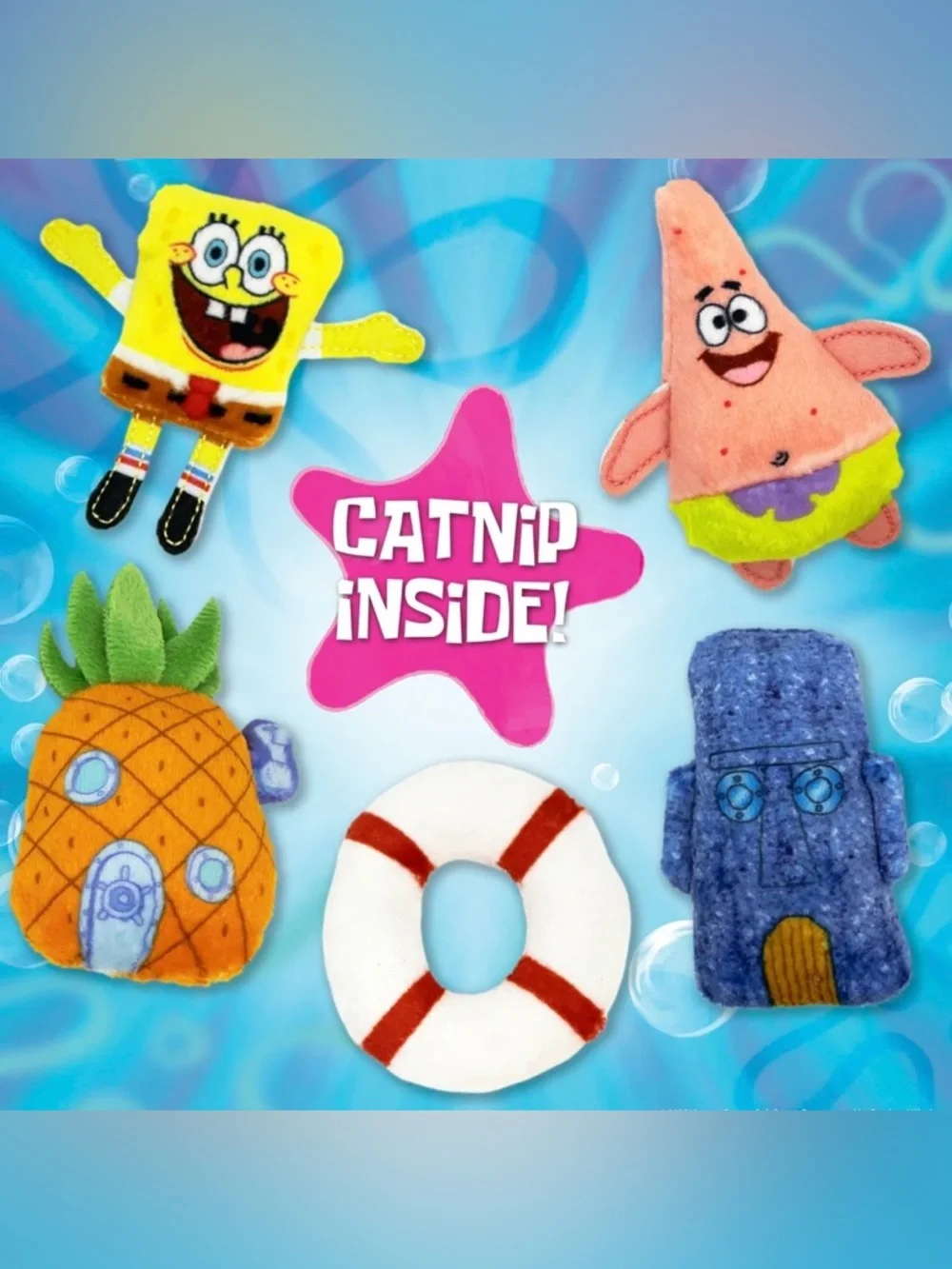 SPONGEBOB CAT PLUSH TOYS (5)